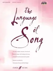Tendance | The Language OF Song High Voice Chant Piano