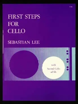 Lee S. First Steps For Cello - Retour facile