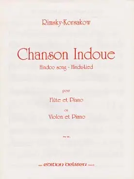 RIMSKY-KORSAKOV N. Chanson Indoue Flute OU Violon | Offre exclusive