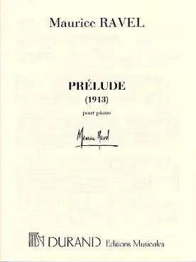 Achetez en ligne | Ravel M. Prelude Piano