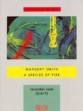 Dernières pièces | Smith M. A Species OF Fire Flute A Bec Soprano OU Alto OU Tenor