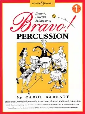Barratt C. Bravo Percussion Vol 1 - Bon prix