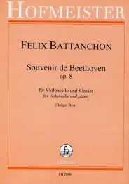 Offre | Battanchon F. Souvenir de Beethoven OP 8 Violoncelle