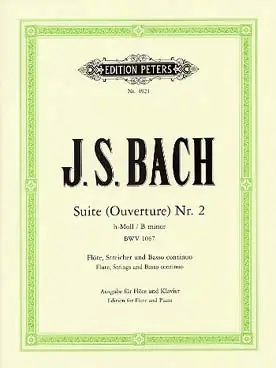 Bach J.s.suite (ouverture) N°2 Bwv 1067 Flute - En stock