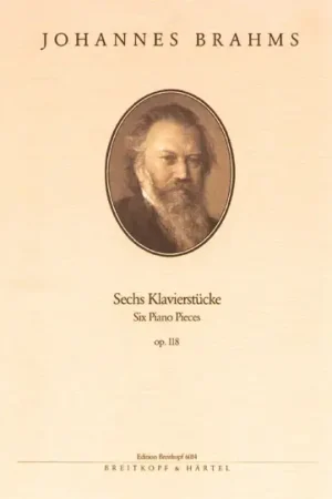 Brahms J. Klavierstucke OP 118 Piano | Incontournable