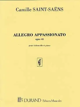 Super offre | SAINT-SAENS C. Allegro Appassionato OP 43 Violoncelle