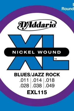 Profitez-en | Jeu de Cordes D'addario EXL115 Blues/jazz Rock 11/49