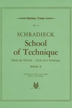 Schradieck H. Ecole de la Technique Vol 2 Alto - Jusqu'à épuisement des stocks