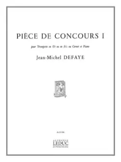Defaye J.m. Morceau de Concours I Saxo Mib | Dépêchez-vous