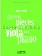 Coletti P. Three Pieces For Viola - Bonne affaire