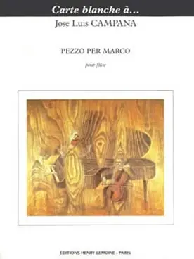 Bon prix - Campo J.l. Pezzo Per Marco Flute Solo
