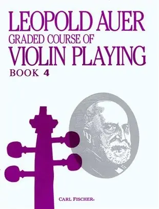 Auer L. Graded Course OF Violin Playing Book 4 - Prix réduit
