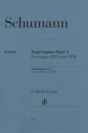 Achetez dès aujourd'hui | Schumann R. Impromptus OP 5 Piano