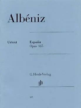 Albeniz I. Espana OP 165 Piano | Prix exceptionnel