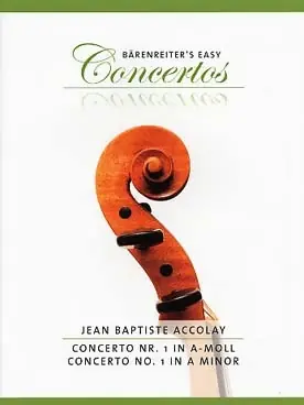 Accolay J.b. Concertino N°1 Violon - Meilleur prix