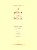 Vallee G.r. 4 Pieces Tres Breves Flute | Fin de série