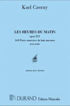 Très populaire - Czerny K. Les Heures DU Matin OP 821 Piano