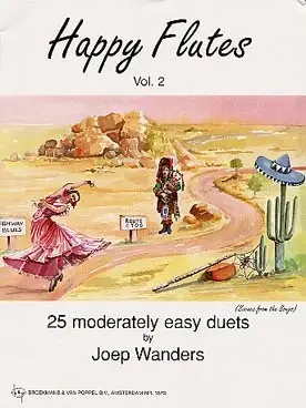 Nouvel arrivage | Wanders J. Happy Flutes Vol 2 Duos