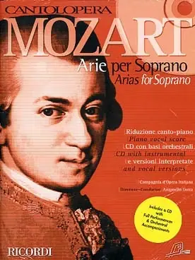 Aujourd'hui seulement | Mozart W.a. Arie Per Soprano