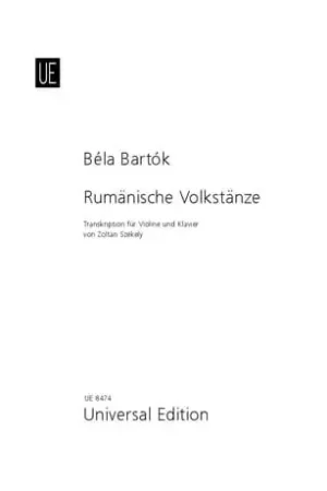 Bartok B. Danses Roumaines Violon | Nouveauté