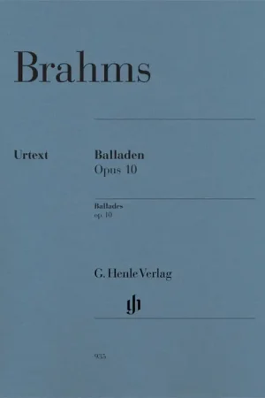 Super prix | Brahms J. Ballades OP 10 Piano-1