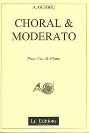 Guigou A. Choral et Moderato Cor | Prix promo