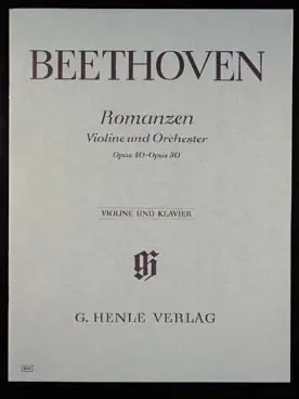 Beethoven L.v. Romances OP 40/50 Violon - Liquidation