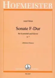 Plus que quelques unités - Misek A. Sonate OP 7 Contrebasse