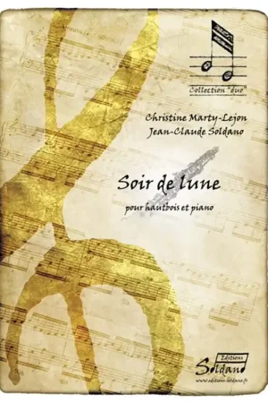 Promo exceptionnelle - MARTY-LEJON C./soldano J.c. Soir de Lune Hautbois