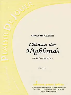 Carlin A. Chansons Des Highlands Cor | Premium