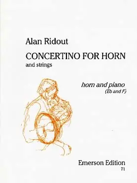 Ridout A. Concertino Cor | Petit prix