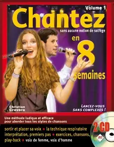 Cravero C. Chantez en 8 Semaines Vol 1 - Plébiscité par les clients