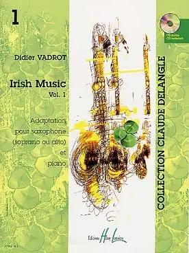 Vadrot D. Irish Music Vol 1 Saxo Mib OU Sib | Dernière chance