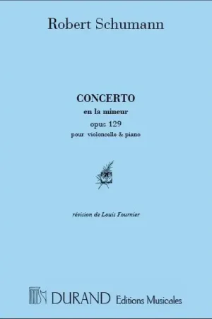Schumann R. Concerto la Mineur Violoncelle | Bien noté