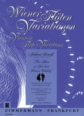 Strauss J. Wiener Floten Variationen Fledermaus Flutes - Bonne affaire