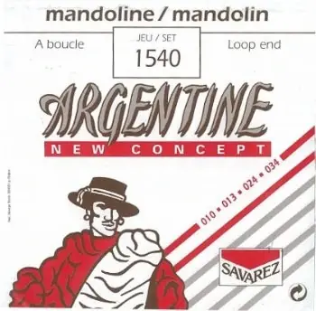 Réduction spéciale | Jeu de Cordes Argentine 1540 Pour Mandoline