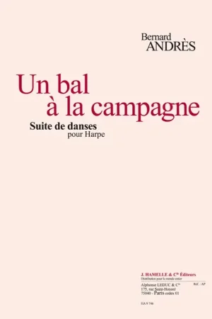 Prix avantageux - Andres B. UN Bal A la Campagne Harpe