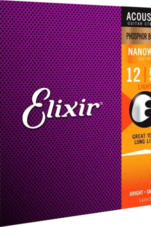 Jeu de Cordes Acoustique Elixir Nanoweb 12/53 REF:16052 | Meilleure vente