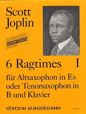 Joplin S. 6 Ragtimes Vol 1 Saxo EB | Nouveau produit