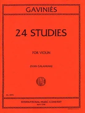 Gavinies P. 24 Etudes Violon-2 - Bon prix