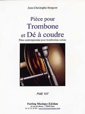 Achetez maintenant - Bergeon J.c. Piece Pour Trombone & de A Coudre