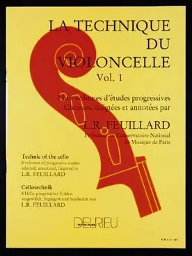 Feuillard L.r. Technique DU Violoncelle Vol 1 - Excellente qualité