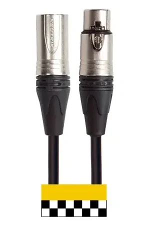 Cable Microphone Yellow Cable PROM03X - Qualité premium