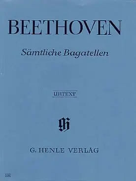 Beethoven L.v. Bagatelles Piano | Liquidation
