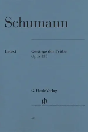 Très populaire | Schumann R. Chants de L'aube OP 133 Piano