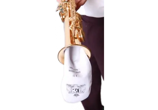 Ecouvillon Saxophone A33C Soprano Courbe - Microfibre - Très apprécié des clients