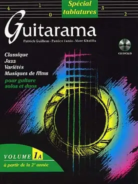 Guillem P./jania P./khalifa M. Guitarama Vol 1A Guitare - Prix choc