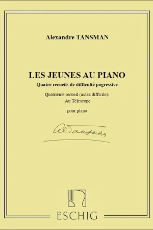 Tansman A. Les Jeunes AU Piano Recueil 4 Piano 4 Mains - Petit prix