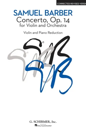 Très apprécié des clients - Barber S. Concerto OP 14 Violon