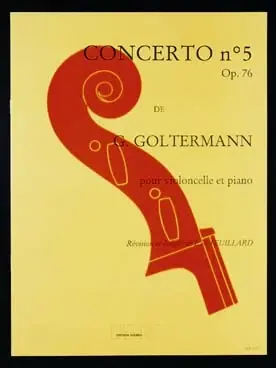 Prix mini | Goltermann G. Concerto N°5 RE Mineur Violoncelle